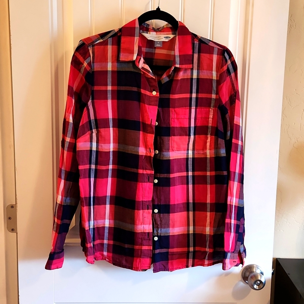 NWOT plaid shirt
